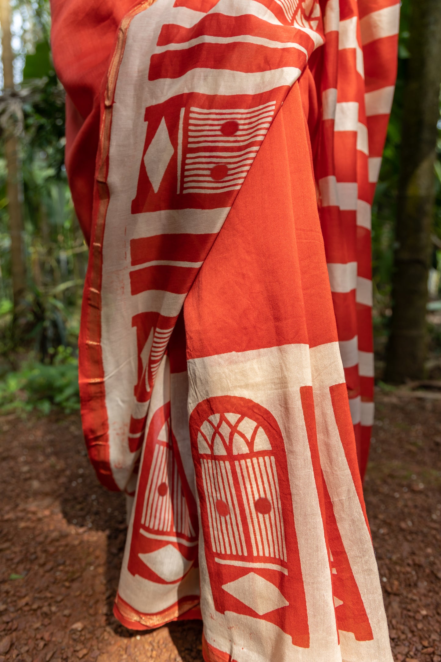 Khidki • Chanderi Silk