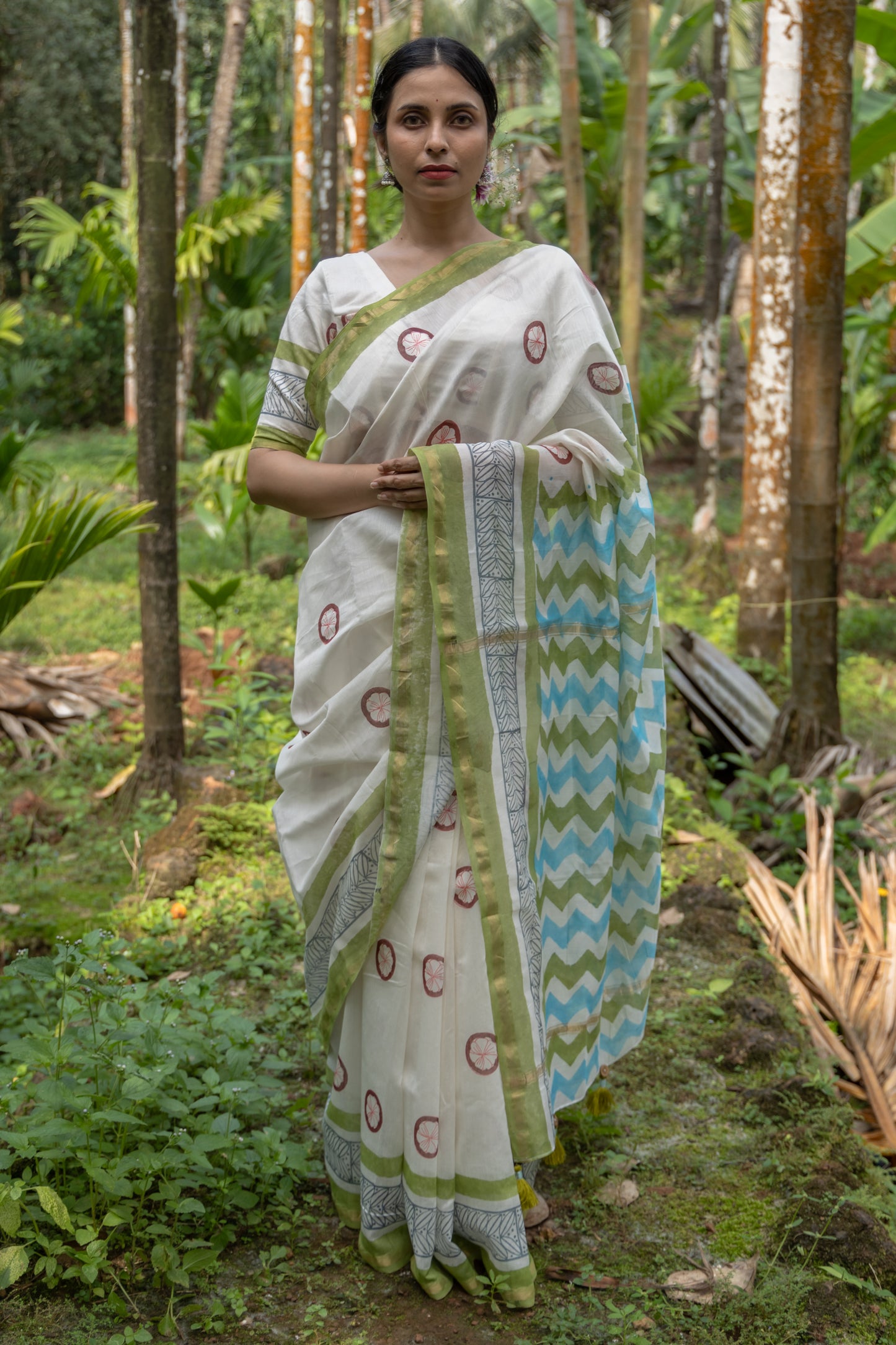 Kokum • Chanderi Silk