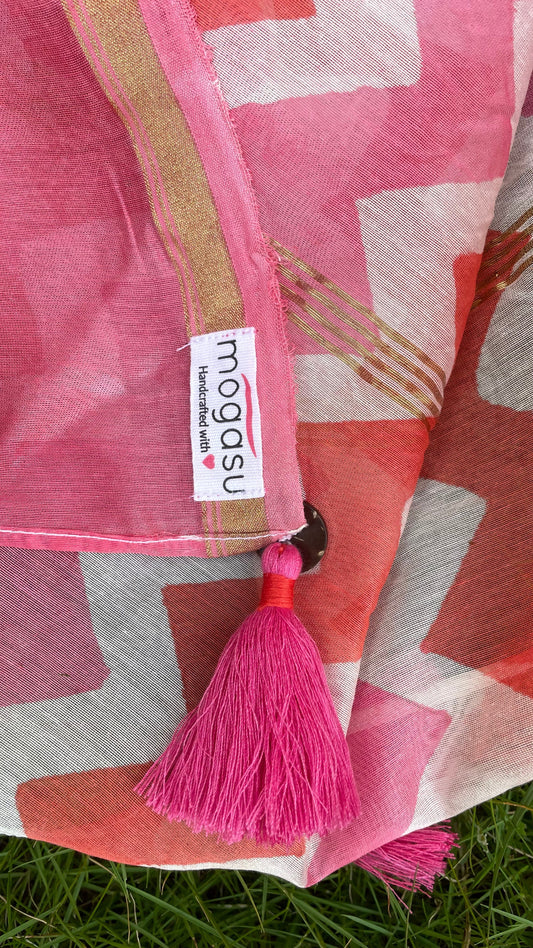 How to identify authentic block printed sarees?