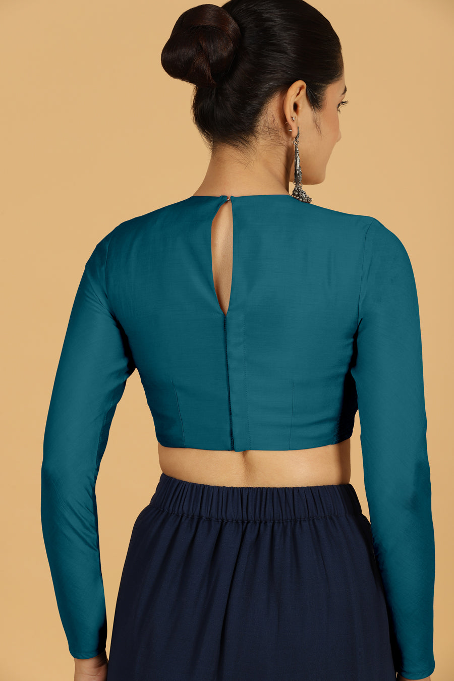Jaya Blouse in Crystal Teal