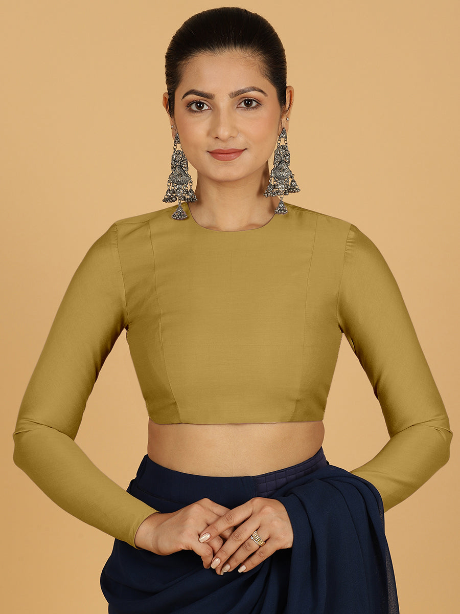 Jaya Blouse in Dijon Mustard