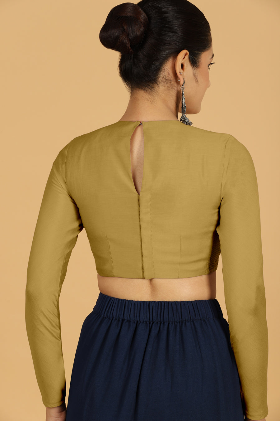Jaya Blouse in Dijon Mustard