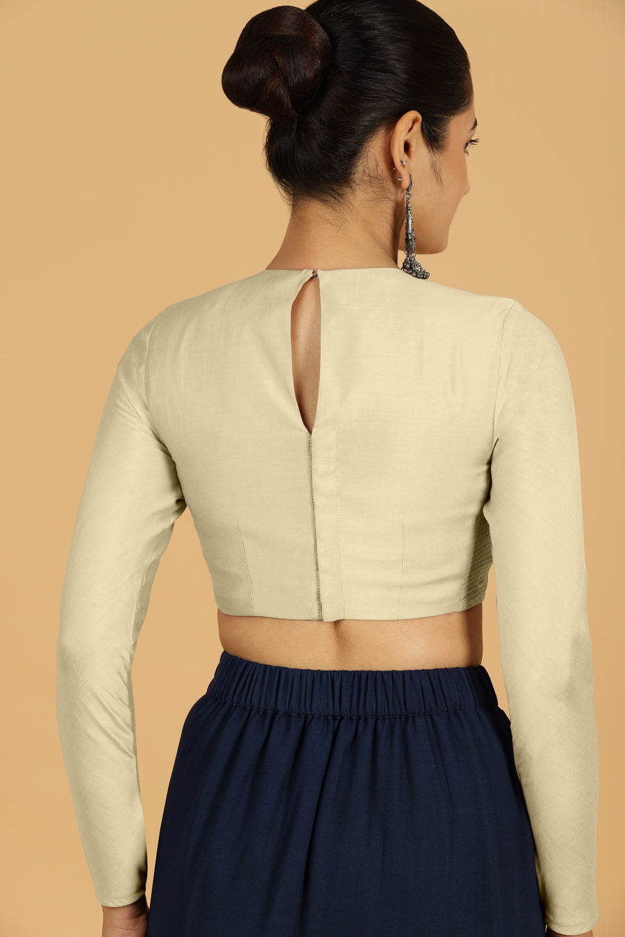 Jaya Blouse in Ivory