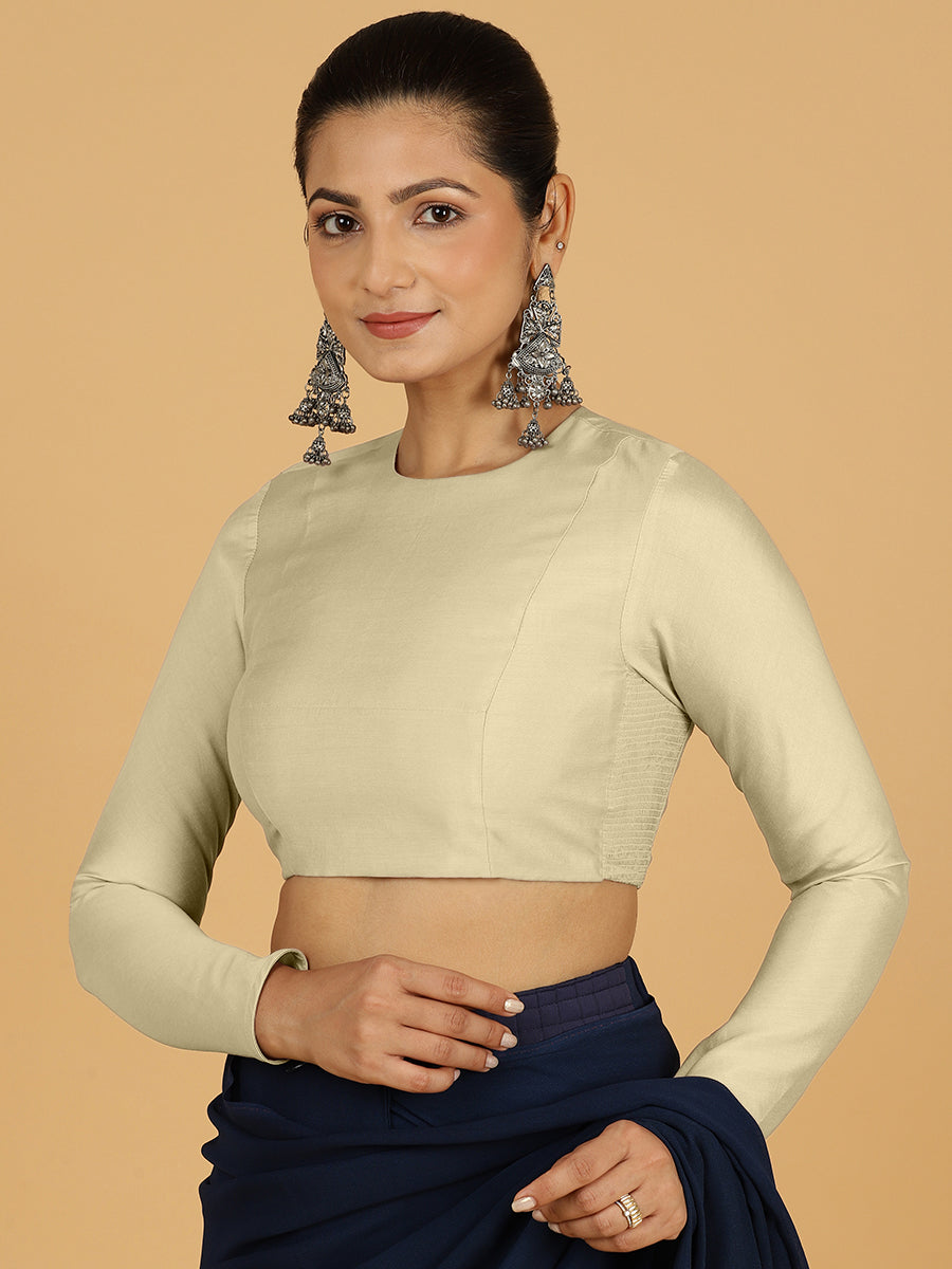 Jaya Blouse in Ivory