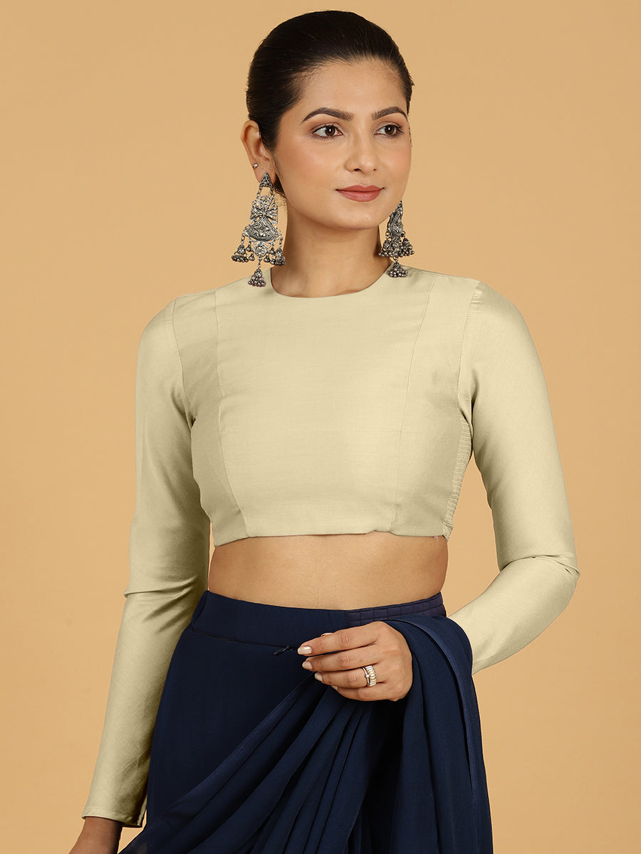 Jaya Blouse in Ivory