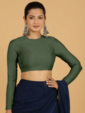 Jaya Blouse in Pine Green