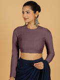 Jaya Blouse in Purple Mauve