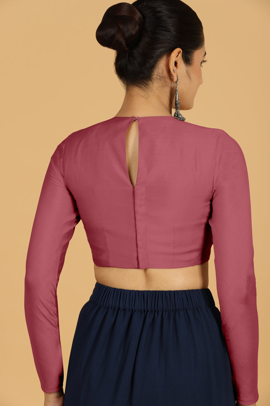 Jaya Blouse in Rose Pink