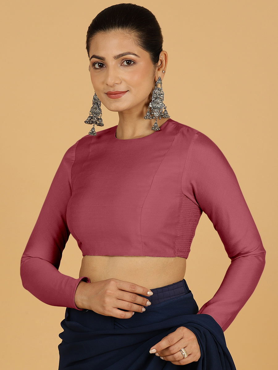 Jaya Blouse in Rose Pink
