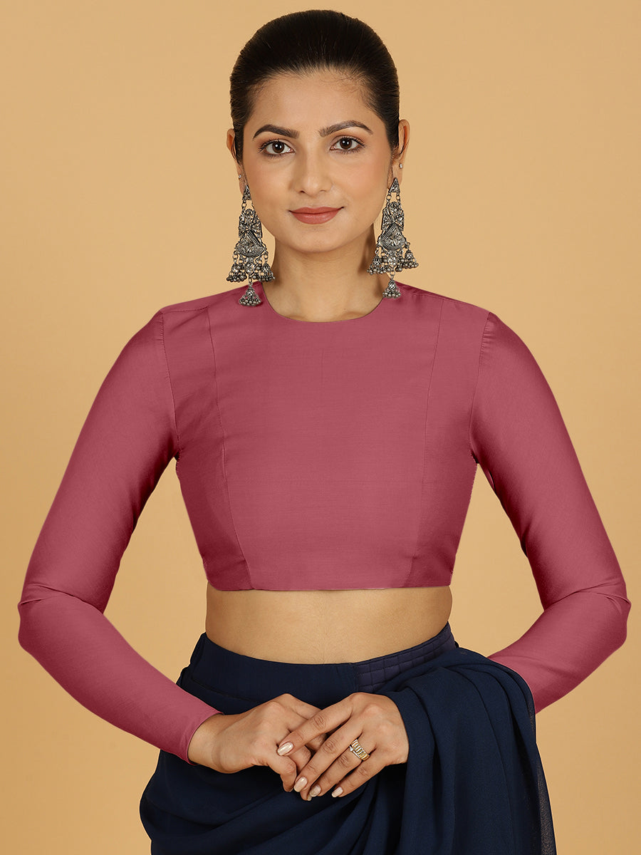 Jaya Blouse in Rose Pink