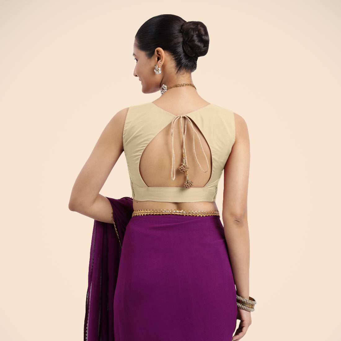 Nazia Blouse in Cream