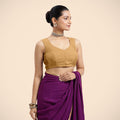 Nazia Blouse in Gold