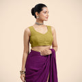 Nazia Blouse in Lemon Yellow