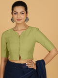 Rekha Blouse in Pista Green