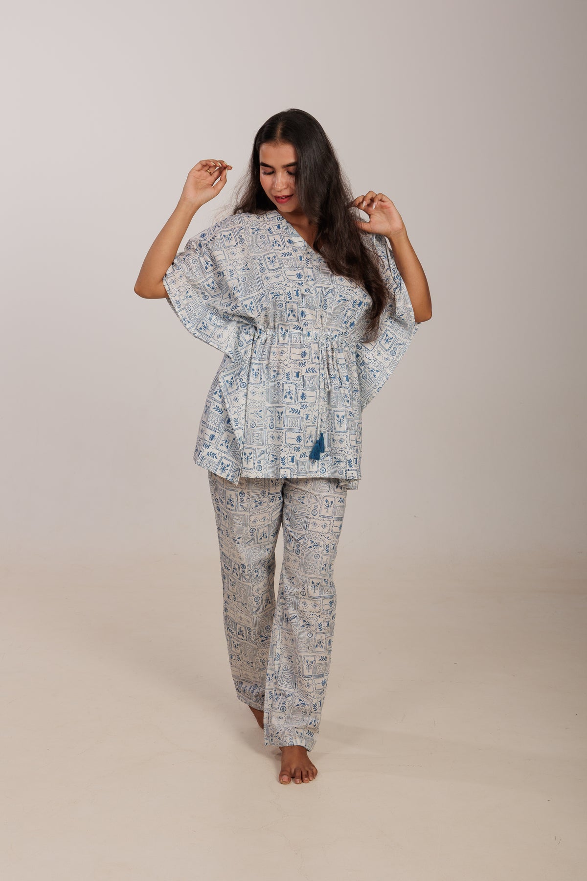 Baazaar Kaftan Co-ord Cotton Set