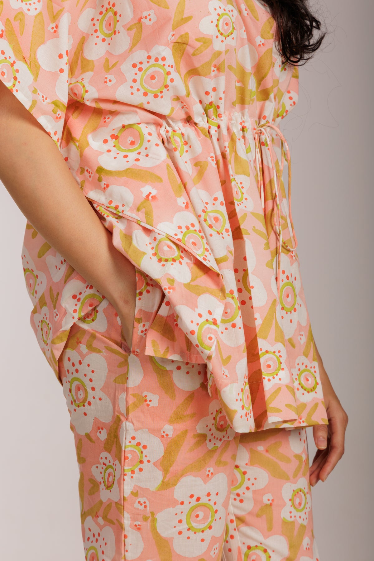 Gul Kaftan Co-ord Cotton Set