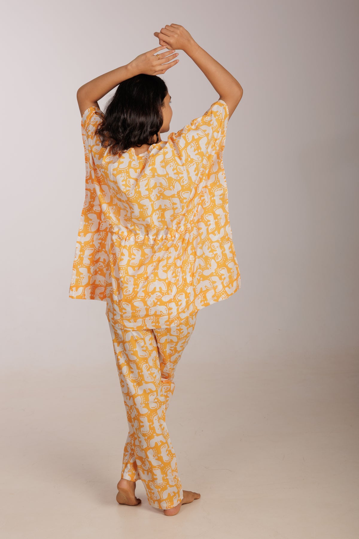 Vedi Vakdi Kaftan Co-ord Cotton Set