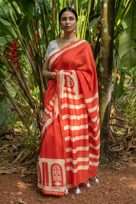Khidki • Chanderi Silk