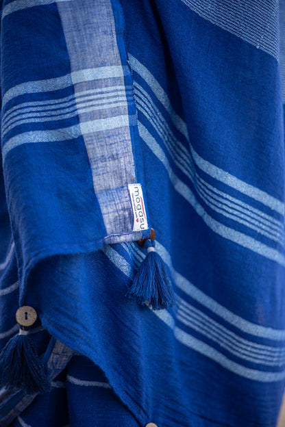 Conchas Blue ~ Linen