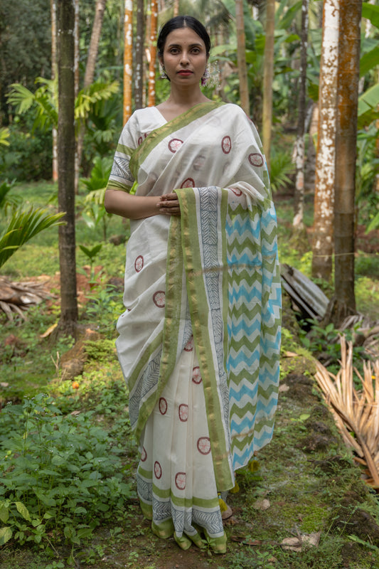 Kokum • Chanderi Silk