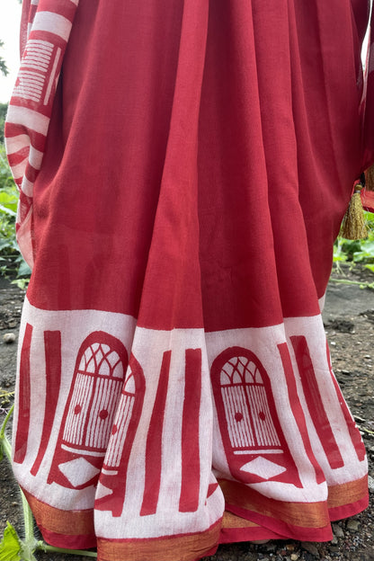 Khidki • Chanderi Silk