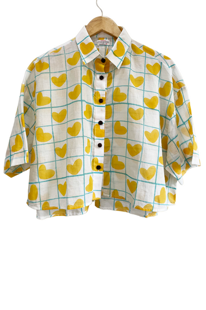 Mog Crop Shirt