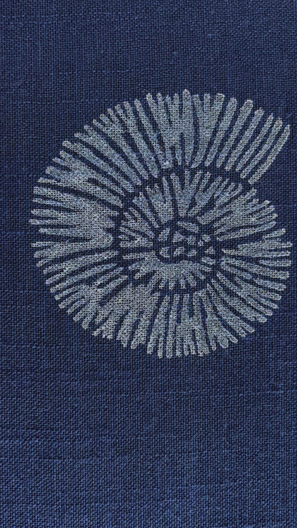Conchas Blue ~ Linen